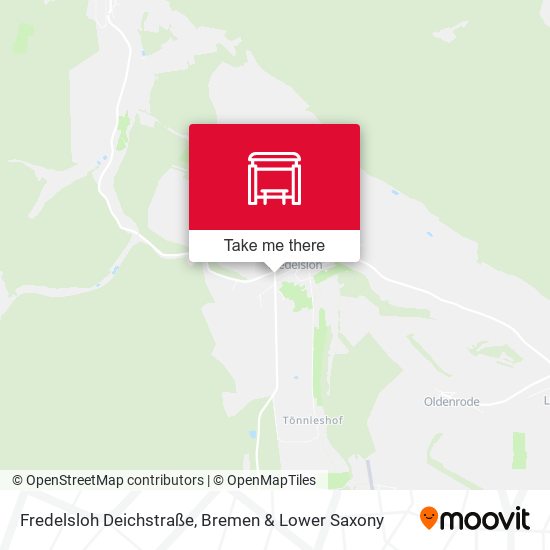 Fredelsloh Deichstraße map