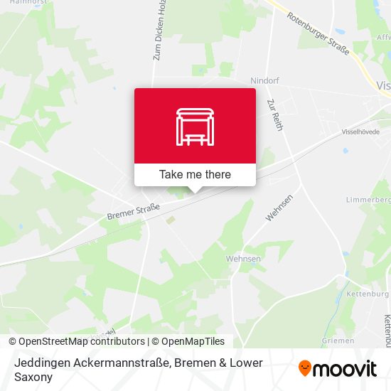 Jeddingen Ackermannstraße map