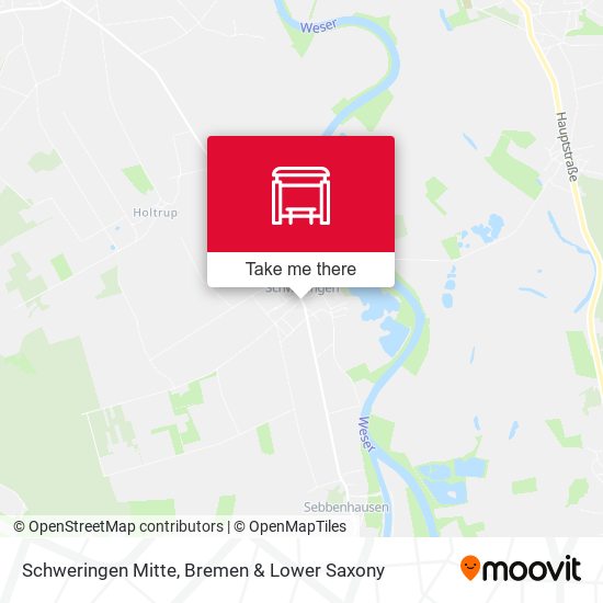 Schweringen Mitte map