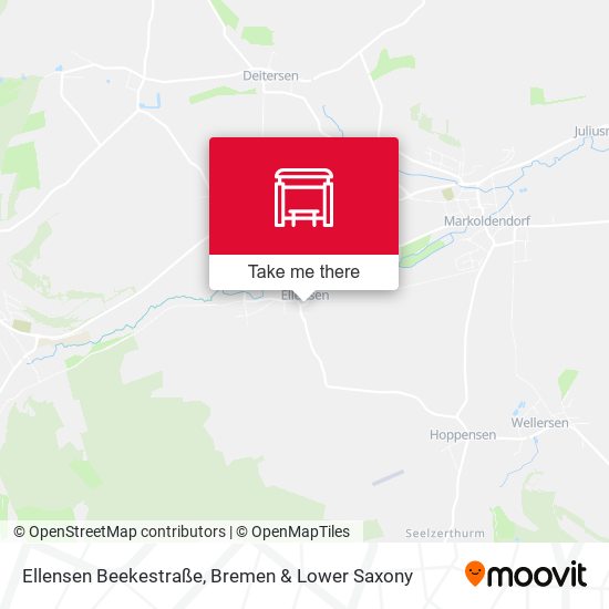 Ellensen Beekestraße map