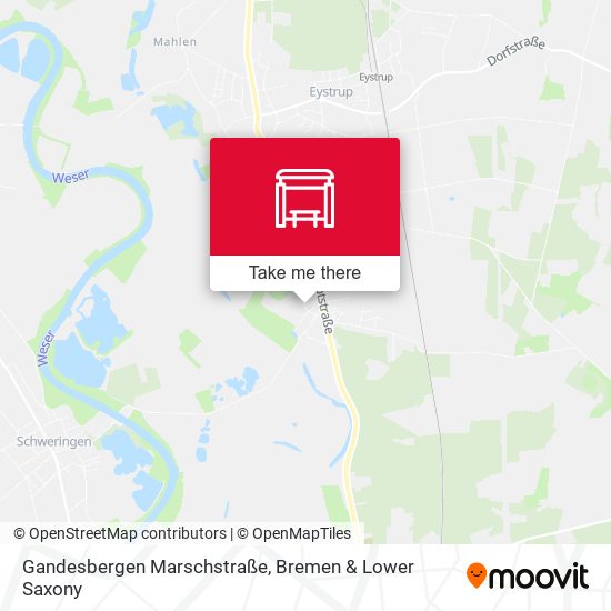 Gandesbergen Marschstraße map