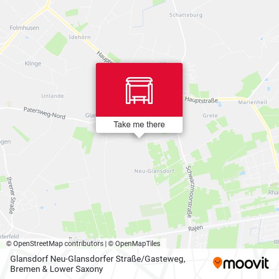 Glansdorf Neu-Glansdorfer Straße / Gasteweg map