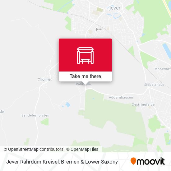 Jever Rahrdum Kreisel map