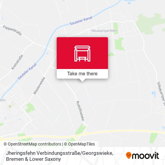 Jheringsfehn Verbindungsstraße / Georgswieke map