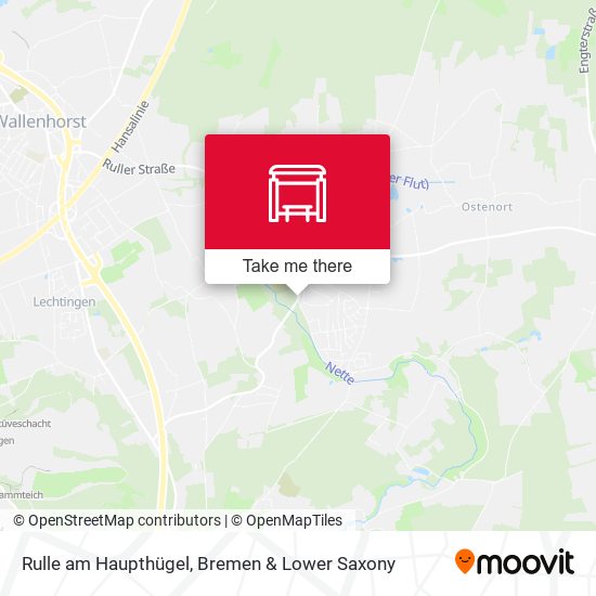 Rulle am Haupthügel map