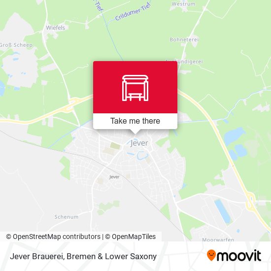 Jever Brauerei map