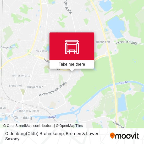 Oldenburg(Oldb) Brahmkamp map