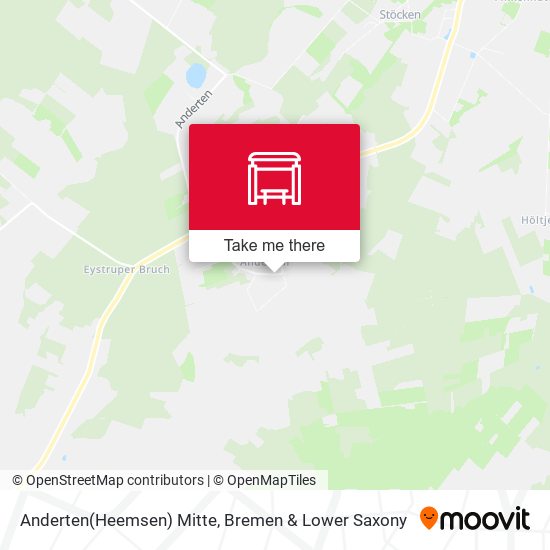 Anderten(Heemsen) Mitte map