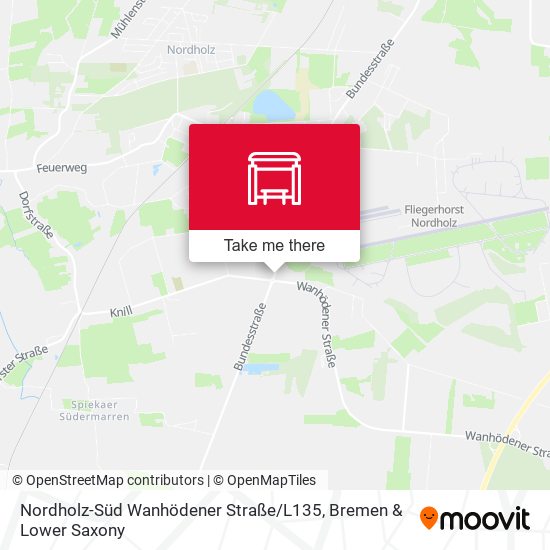 Nordholz-Süd Wanhödener Straße / L135 map