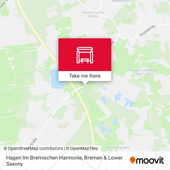 Hagen Im Bremischen Harmonie map