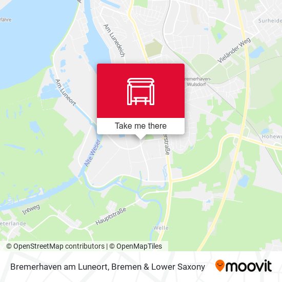 Bremerhaven am Luneort map