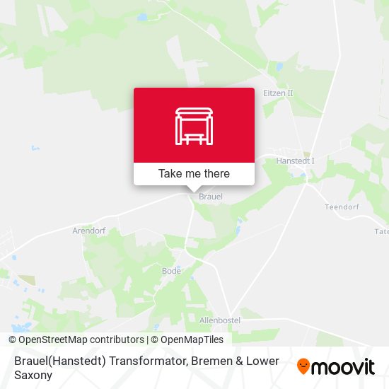 Brauel(Hanstedt) Transformator map
