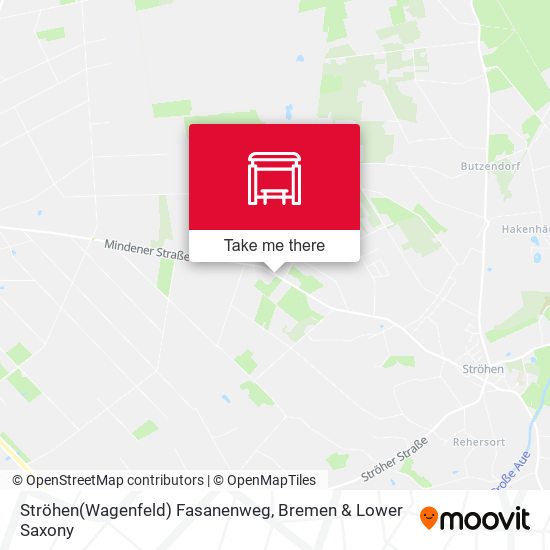 Ströhen(Wagenfeld) Fasanenweg map