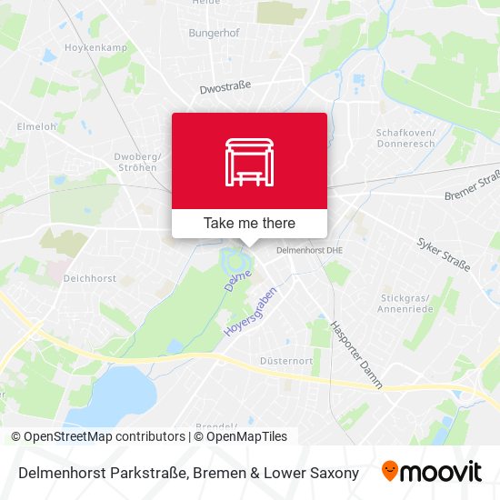 Delmenhorst Parkstraße map