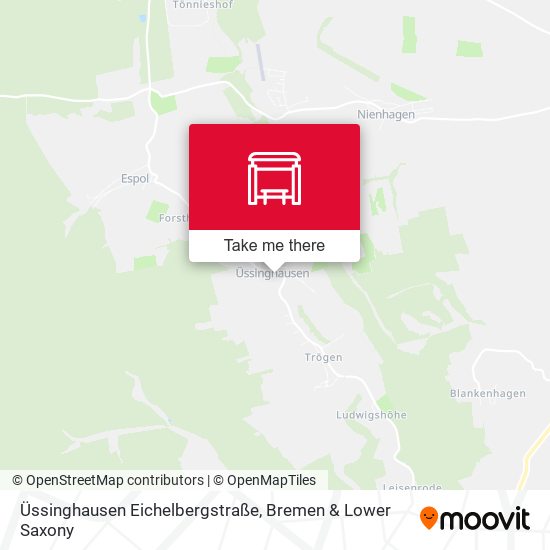 Üssinghausen Eichelbergstraße map