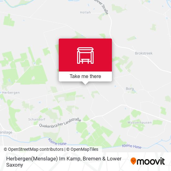 Herbergen(Menslage) Im Kamp map