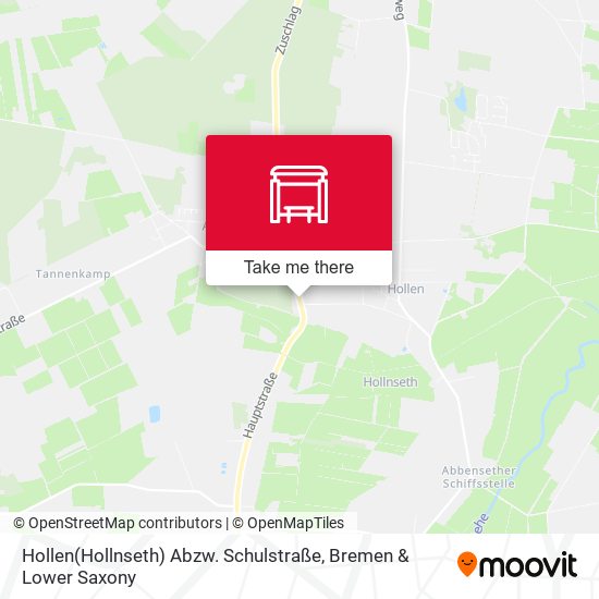 Hollen(Hollnseth) Abzw. Schulstraße map