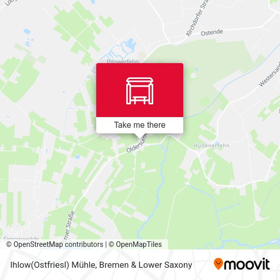 Ihlow(Ostfriesl) Mühle map