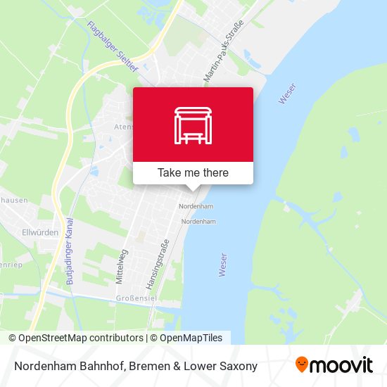 Nordenham Bahnhof map