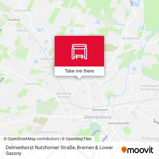 Delmenhorst Nutzhorner Straße map