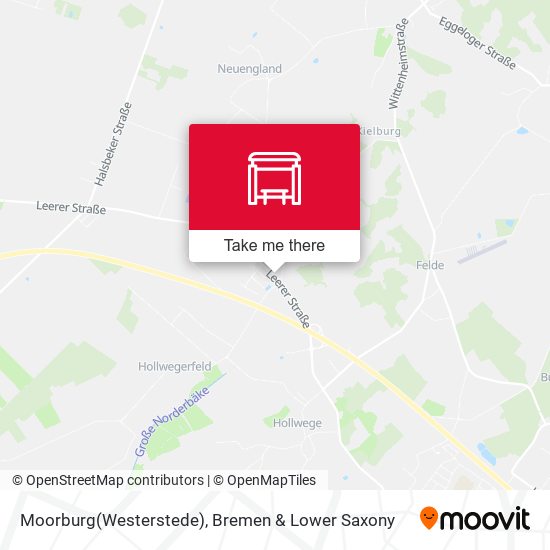 Moorburg(Westerstede) map