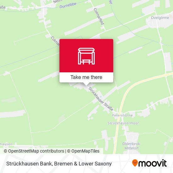 Strückhausen Bank map