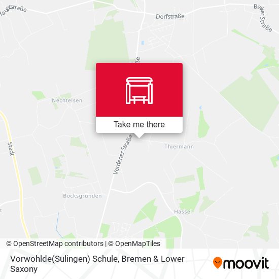Vorwohlde(Sulingen) Schule map
