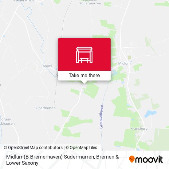 Midlum(B Bremerhaven) Südermarren map