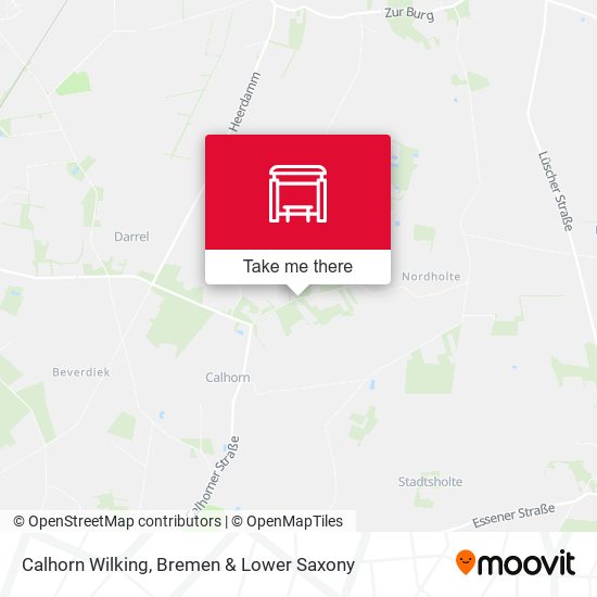 Calhorn Wilking map
