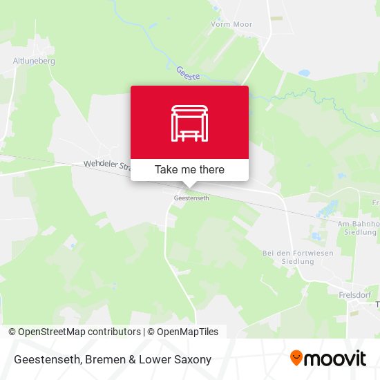 Geestenseth map