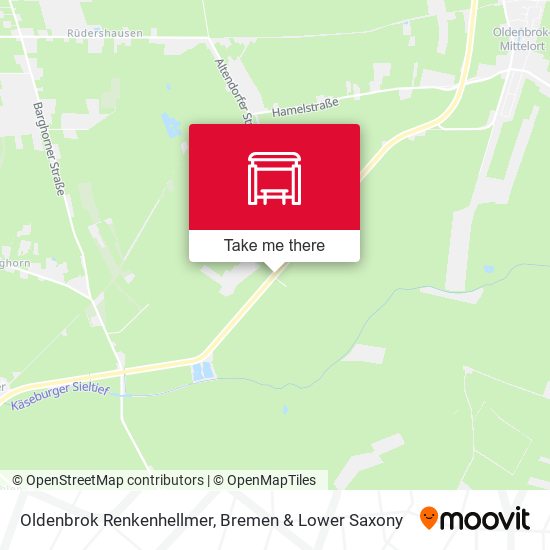 Oldenbrok Renkenhellmer map