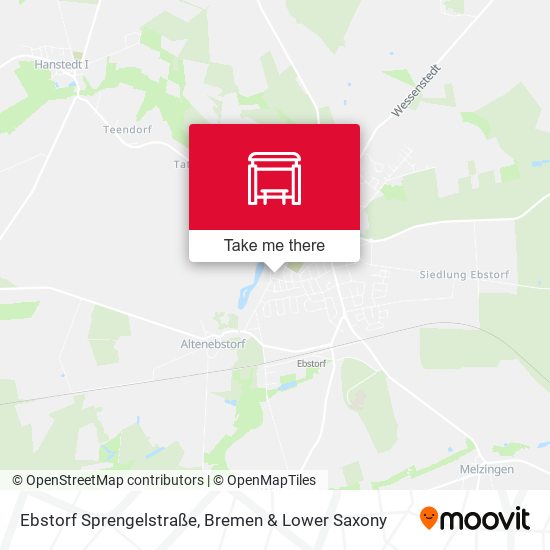 Ebstorf Sprengelstraße map
