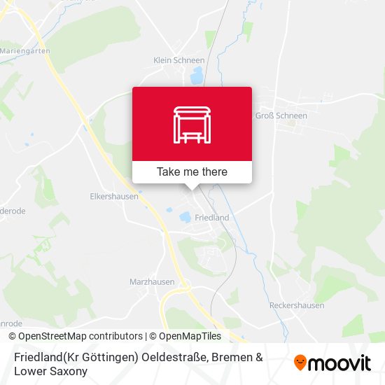 Friedland(Kr Göttingen) Oeldestraße map