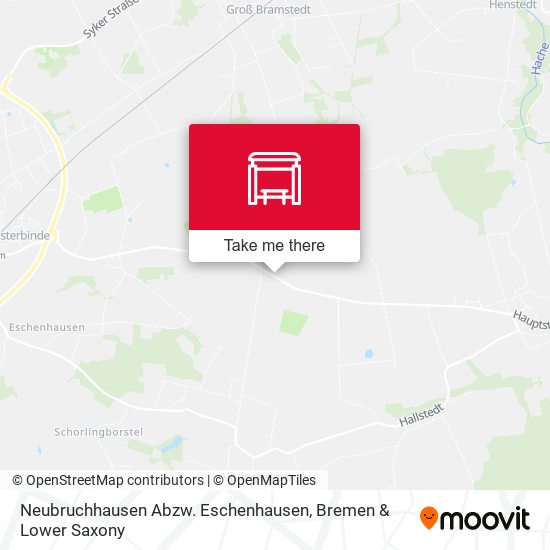 Neubruchhausen Abzw. Eschenhausen map