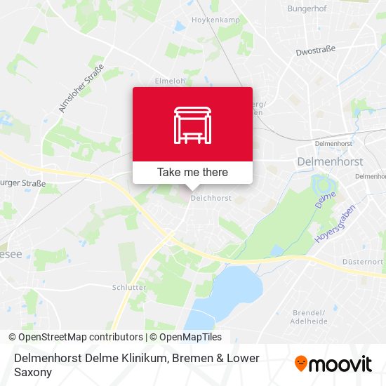 Delmenhorst Delme Klinikum map