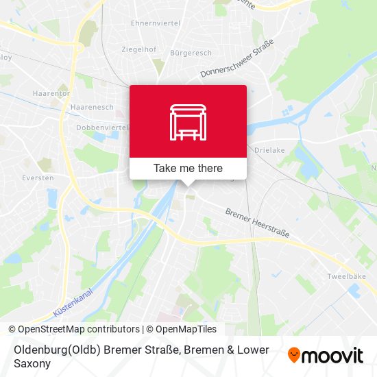 Oldenburg(Oldb) Bremer Straße map