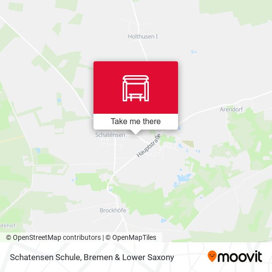 Schatensen Schule map