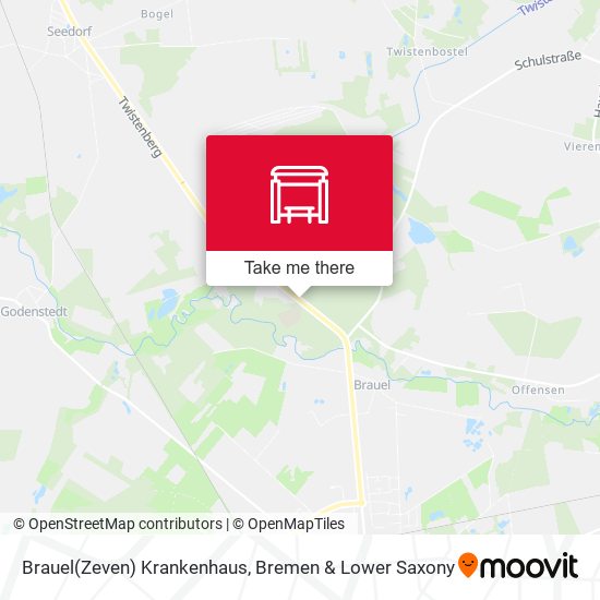 Brauel(Zeven) Krankenhaus map