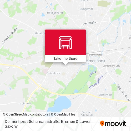 Delmenhorst Schumannstraße map