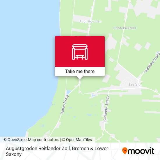 Augustgroden Reitländer Zoll map
