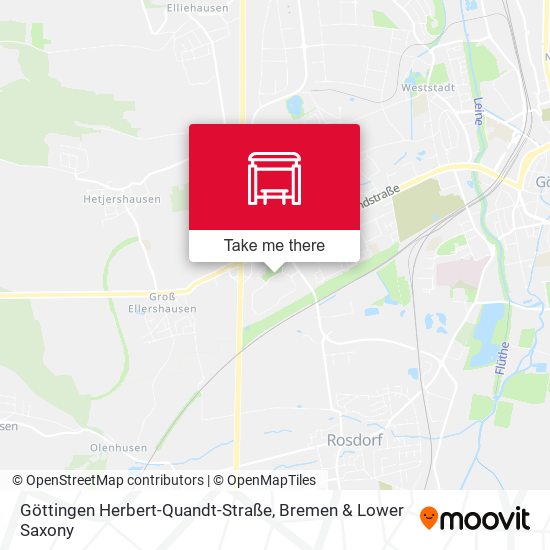 Göttingen Herbert-Quandt-Straße map