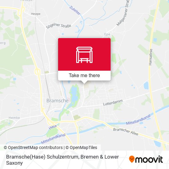 Bramsche(Hase) Schulzentrum map
