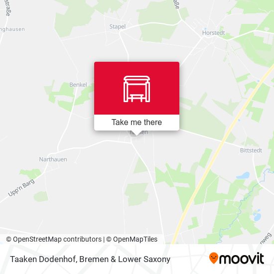 Taaken Dodenhof map