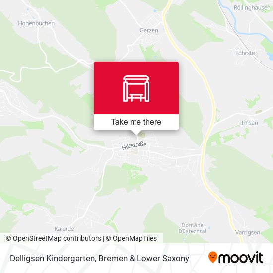 Delligsen Kindergarten map