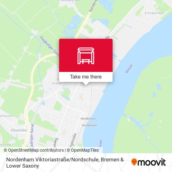 Nordenham Viktoriastraße / Nordschule map