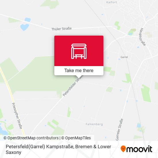 Petersfeld(Garrel) Kampstraße map