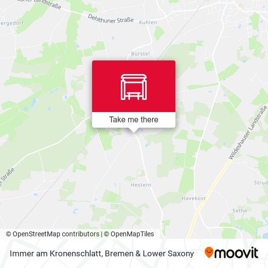 Immer am Kronenschlatt map