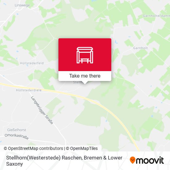 Stellhorn(Westerstede) Raschen map
