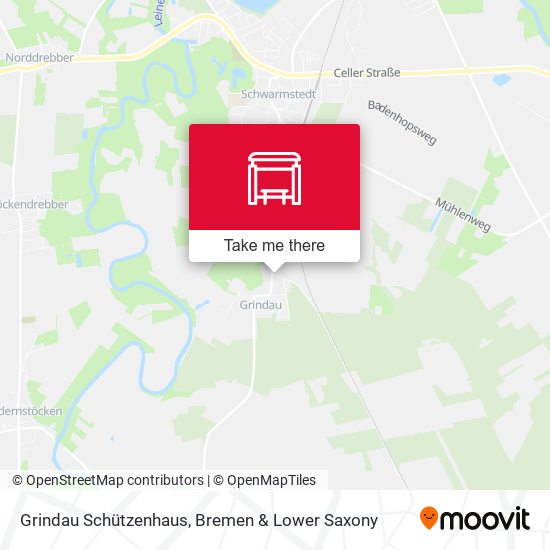 Grindau Schützenhaus map