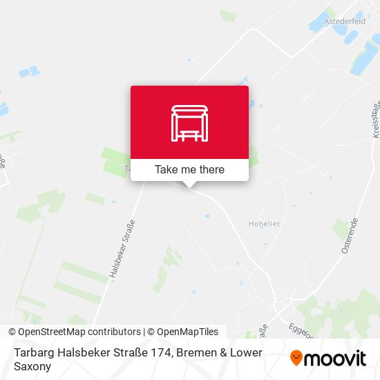 Tarbarg Halsbeker Straße 174 map